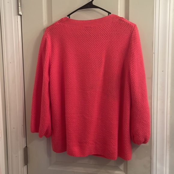 Vintage looking beautiful pink Madison sweater. - Picture 2 of 3